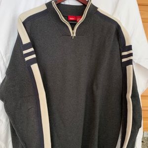 Men’s Pullover Zip Up Sweater